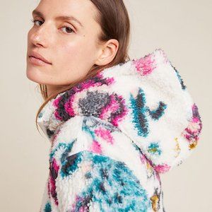 Anthropologie Rosemarie Hooded Sherpa (L)